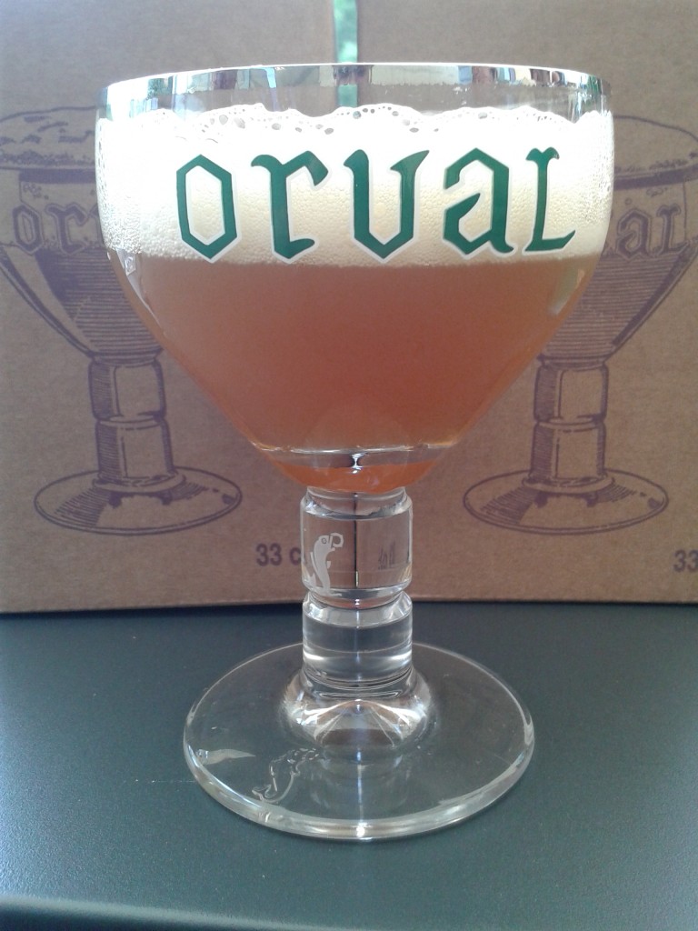 Le petit Orval et son verre unique