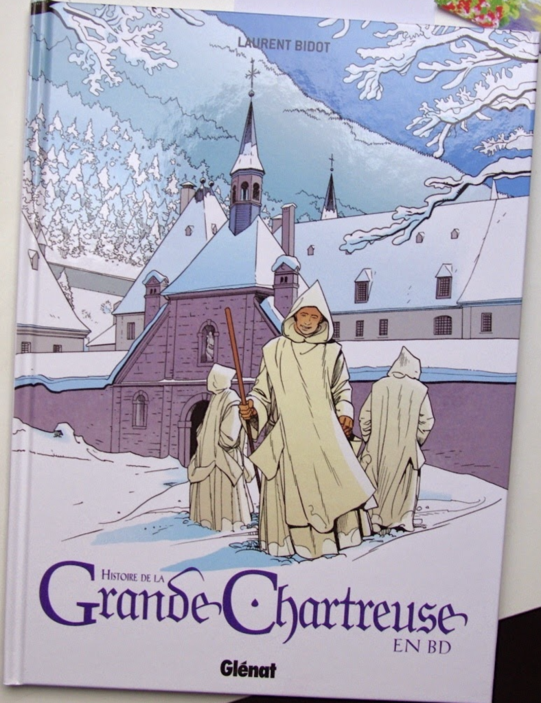 L'histoire de la Grande Chartreuse en BD par Laurent Bidot