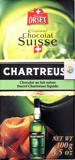 Chocolat à la Chartreuse verte - Orset