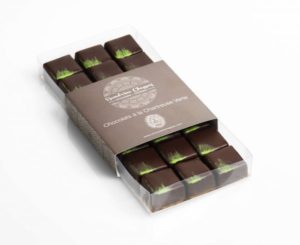 Sandrine Chappaz - Pralines fourrées d'une ganache à la Chartreuse Verte