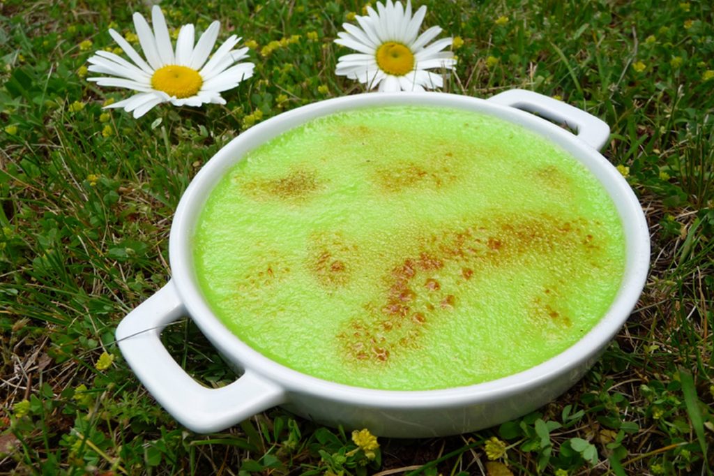 Crème brûlée à la Chartreuse